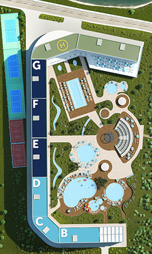 Masterplan Blaxy Premium Resort